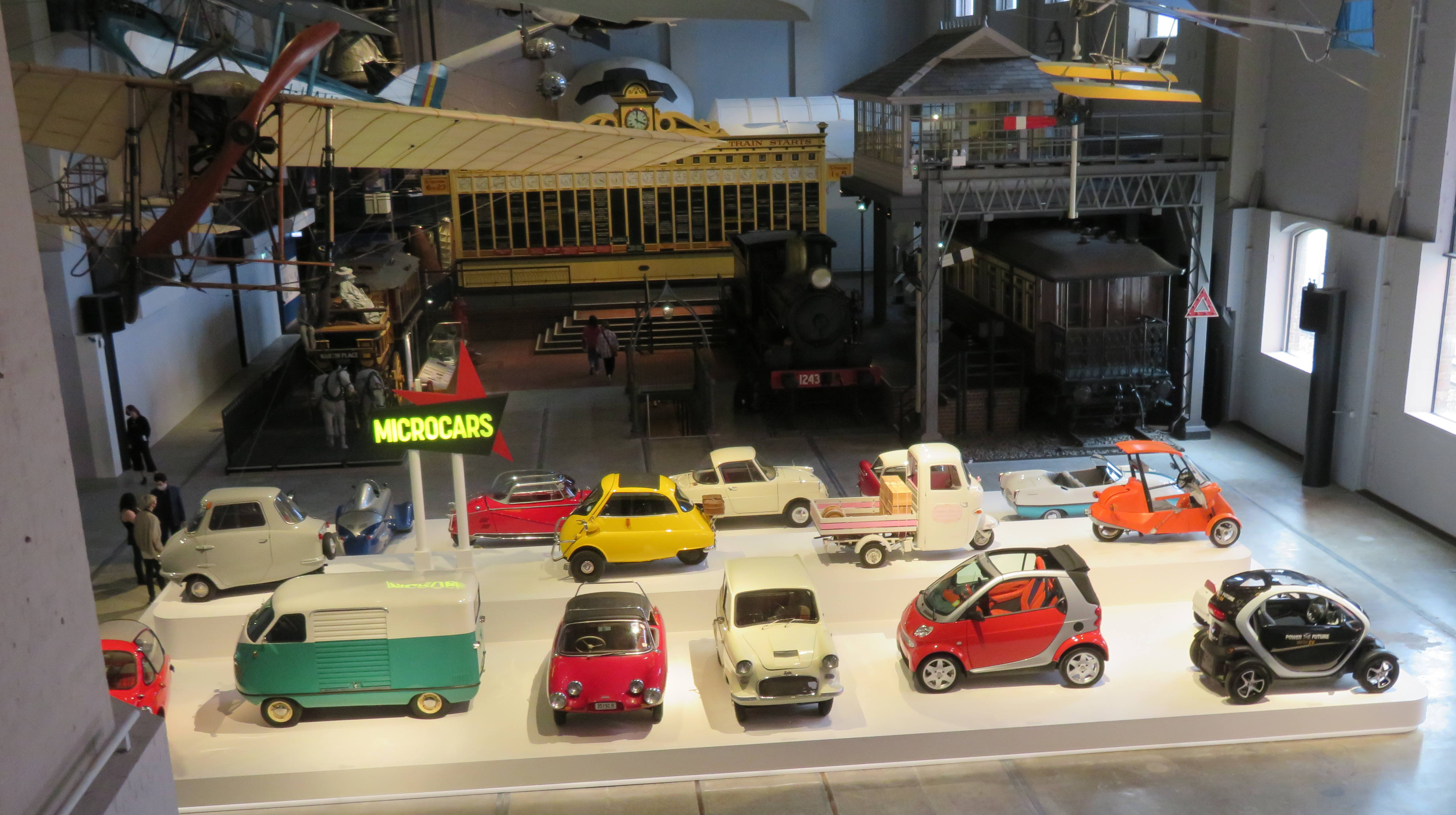 mcsc cars powerhouse .... display from above